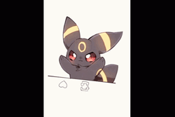 Umbreon Cute Chibi Pokemon  GIF