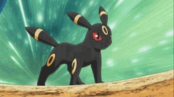 Umbreon Pokemon Psychic Powers GIF