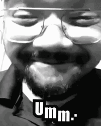 Umm Man With Eyeglasses GIF