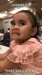 Umm Ok Cute Girl GIF
