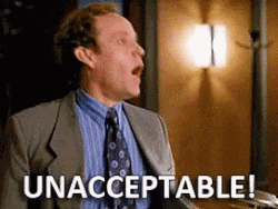 Unacceptable Frustrated John Cage GIF
