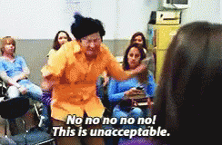 Unacceptable Ken Jeong Senior Tantrum GIF