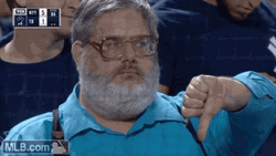 Unacceptable Thumbs Down Review GIF