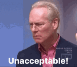 Unacceptable Tim Gunn Disappointed GIF