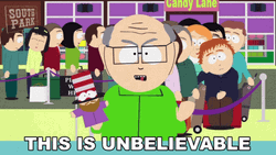 Unbelievable South Park Herbert Garrison GIF