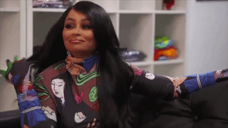 Unbothered Chyna Flipping Hair Laughing GIF