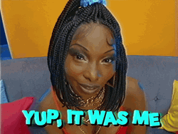 Unbothered Girl Yup It Was Me GIF