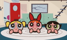Unbothered Powerpuff Girls Mmmm Staring GIF