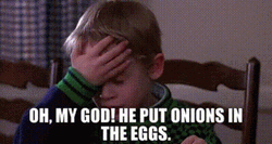 Uncle Buck He Put Onions In Eggs GIF