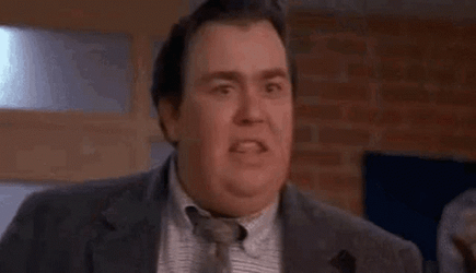 Uncle Buck Ranting At Old Lady GIF