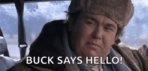 Uncle Buck Says Hello GIF