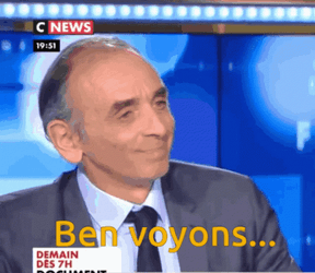 Uncle Éric Zemmour Ben GIF