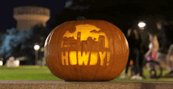 Uncle Howdy Lightened Pumpkin GIF