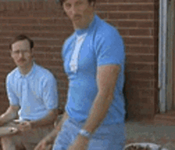 Uncle Rico Hitting Man GIF