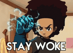 Uncle Ruckus Stay Woke GIF