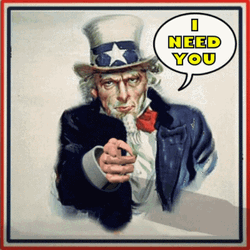 Uncle Sam I Need You GIF