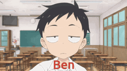 Uncle Yawning Ben In Classroom GIF