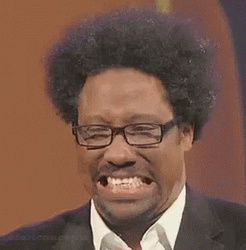 Uncomfortable Laugh Of W Kamau Bell GIF