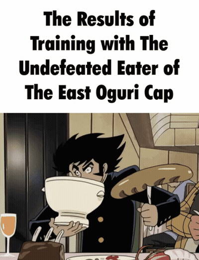 Undefeated Eater Of The East Oguri Cap Training Results GIF