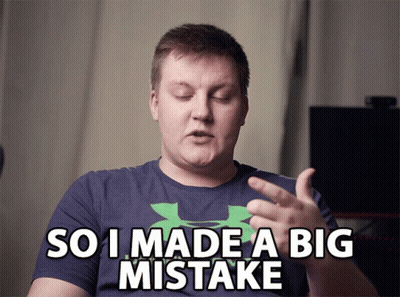 Under Armour Man Says So I Made A Big Mistake GIF