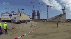 Under Construction Athletic Stadium GIF