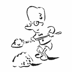 Under Construction Digging Dirt Moving Sketch GIF