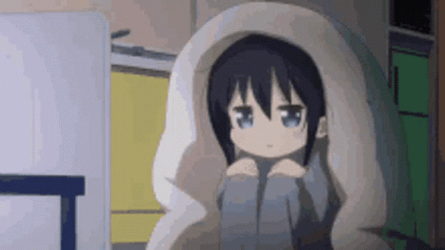 Under The Sheets Depressed Anime GIF