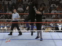 Undertaker Chokeslam Fake Undertaker GIF