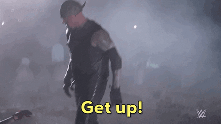 Undertaker Get Up GIF