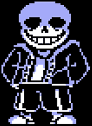 Undertale Character Sans Hands In Pocket GIF