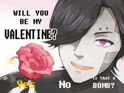 Undertale Mettaton Will You Be My Valentine GIF