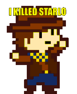 Undertale Yellow Starlo Sticker GIF