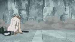 Undressed Toga Himiko GIF