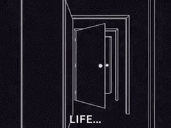 Unending Open Door GIF