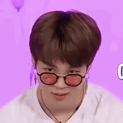 Unhappy Jimin Eye Roll Meme GIF