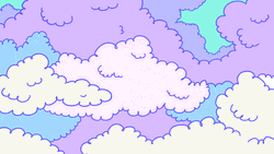 Unicorn Cloud Background