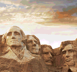 Unicorn Man Emerge Presidents Day  GIF