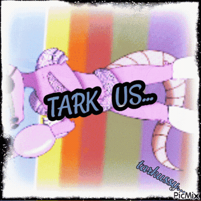 Unicorn Saying Tark Us GIF