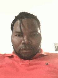 Unimpressed Black Guy Swaying Hair GIF