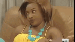 Unimpressed Eye Rolling Lady GIF