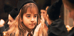 Unimpressed Hermione Sarcastic Claps GIF