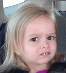 Unimpressed Little Girl With Buck Teeth GIF