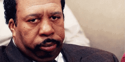 Unimpressed Stanley Hudson GIF