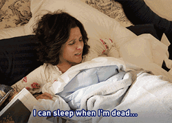 Unimpressed Veep Selena Meyer GIF