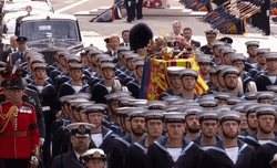 United Kingdom Military Funeral March GIF