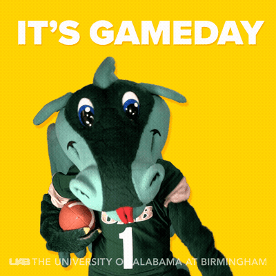 University Of Alabama At Birmingham Mascot GIF