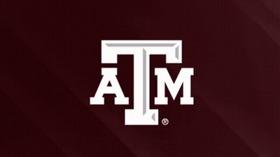 University Of Texas A&M Logo On Maroon Background GIF