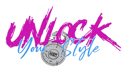Unlock Your Style Logo With Padlock Sticker