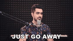 Unmesh Dinda Go Away GIF