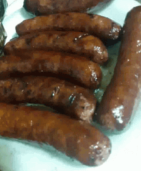 Unskinned Sausage  GIF
